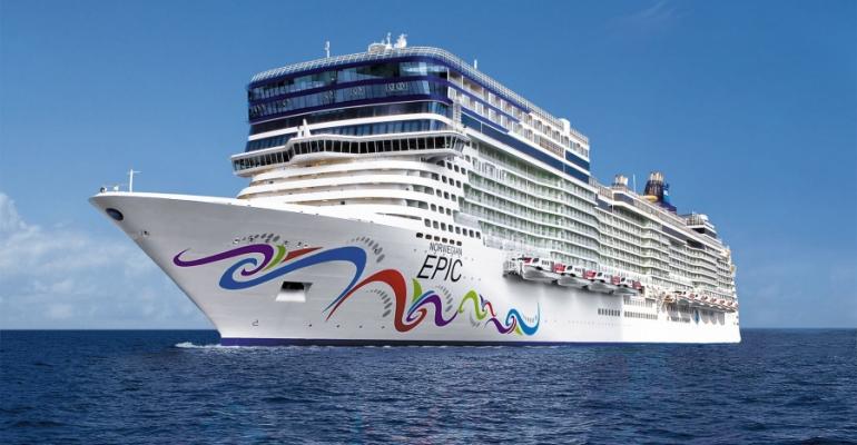 Norwegian Epic sustained only superficial damage, according to Norwegian Cruise Line FILE PHOTO