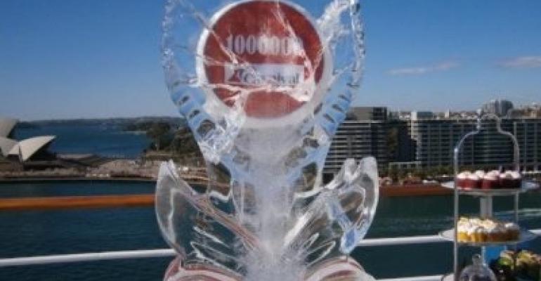 ice carving for 1m passegers for Carnival Australia