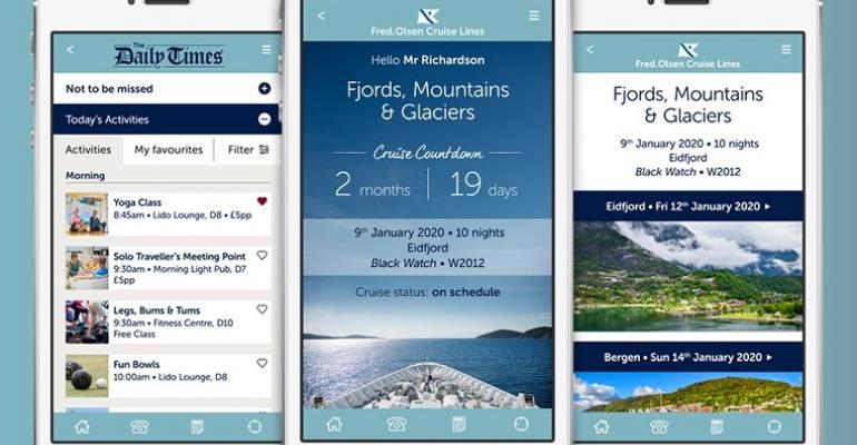 Fred. Olsen creates a digital edge with new passenger app