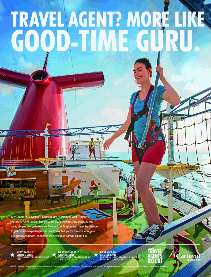 carnival cruise line for agents